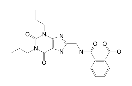 8-[(2-CARBOXYLBENZAMIDO)-METHYL]-1,3-DIPROPYL-1H,3H,7H-PURINE-2,4-DIONE