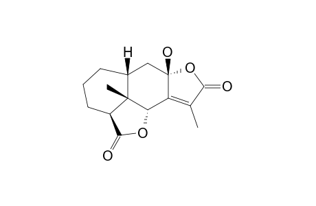 8-BETA-HYDROXY-EREMOPHIL-7(11)-EN-6-ALPHA:15,8-ALPHA,12-DIOLIDE