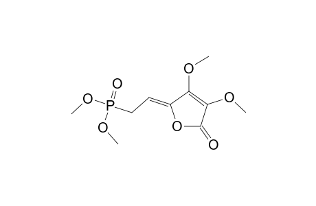 (Z)-4-(2-DIMETHYLPHOSPHONOETHYLIDENE)-2,3-DIMETHOXY-DELTA(ALPHA,BETA)-BUTENOLIDE