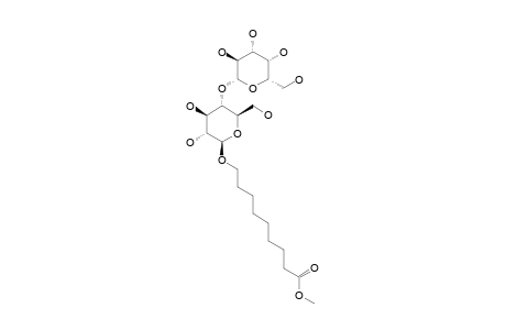 8-METHOXYCARBONYLOCTYL-4-O-(BETA-D-GALACTOPYRANOSYL)-BETA-D-GLUCOPYRANOSIDE