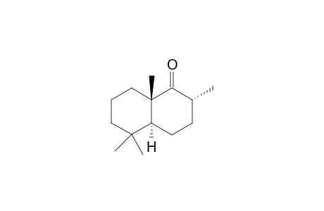 (-)-(2R,4aS,8aS)-Octahydro-2,5,5,8a-tetramethylnaphthalen-1(2H)-one