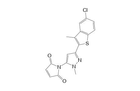 N-[3-(5-chloro-3-methylbenzo[b]thien-2-yl)-1-methylpyrazol-5-yl]maleimide