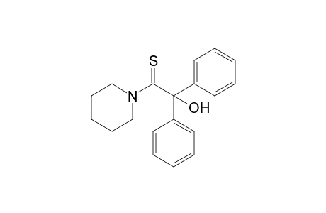 1-[diphenylhydroxy(thioacetyl)]piperidine