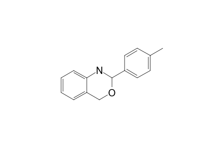 2-(4-methylphenyl)-2,4-dihydro-1H-3,1-benzoxazine