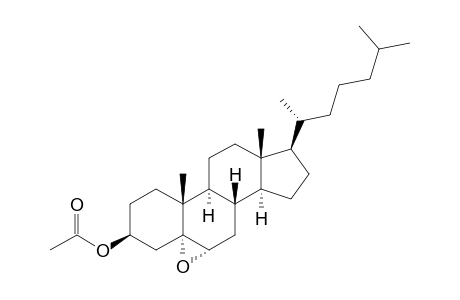 (5,6)-ALPHA-EPOXY-5-ALPHA-CHOLESTAN-3-BETA-YL-ACETATE