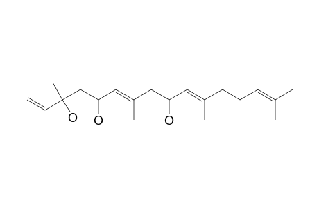 3,7,11,15-TETRA-METHYL-1,6,10,14-HEXA-DECA-TETRA-ENE-3,5,9-TRI-OL