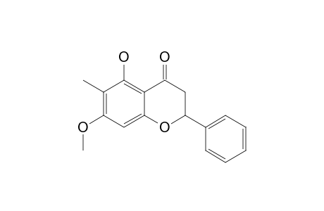 (+/-)-7-O-METHYL-STROBOPININ