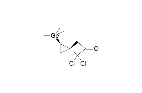 (1S*,3R*)-4,4-DICHLORO-1-TRIMETHYLGERMYLSPIRO[2.1]HEXAN-5-ONE