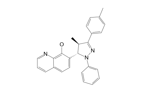 7-(4-METHYL-2-PHENYL-5-PARA-TOLYL-3,4-DIHYDRO-2H-PYRAZOL-3-YL)-QUINOLIN-8-OL