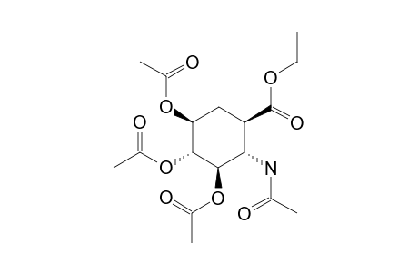 ETHYL-(ANTI)-(ANTI)-(ANTI)-(ANTI)-3,4,5-TRIACETOXY-2-N-ACETYLAMINOCYCLOHEXANE-1-CARBOXYLATE