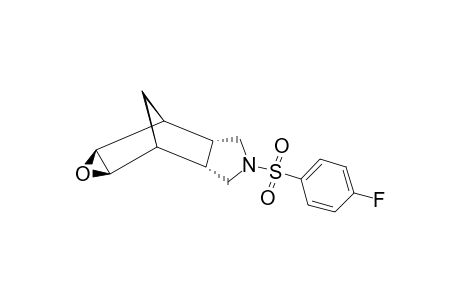 N-[(4-FLUOROPHENYL)-SULFONYL]-EXO-8,9-EPOXY-4-AZATRICYCLO-[5.2.1.0-(2.6)]-DECANE