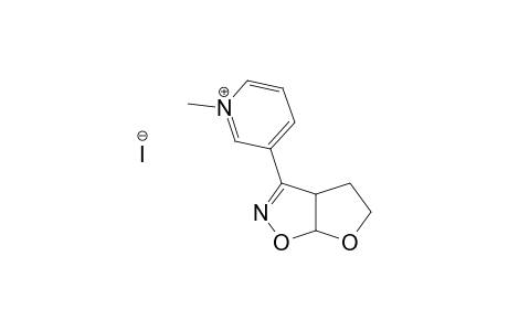 3-(1-METHYL-PYRIDIN-3-YL)-3A,4,5,6A-TETRAHYDROFURO-[3,2-D]-ISOXAZOLE-IODIDE