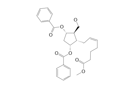 (+/-)-2-BETA-HYDROXYMETHYL-1-ALPHA,4-ALPHA-DIBENZOYLOXY-3-ALPHA-(6-METHOXYCARBONYL-2Z-HEXENYL)-CYClOPENTANE