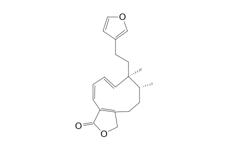 15,16-EPOXY-5,10-SECO-CLERODAN-1(10),2,4,13(16),14-PENTAEN-18,19-OLIDE