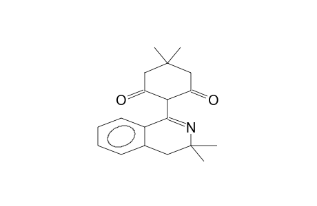 3,3-DIMETHYL-1-(4',4'-DIMETHYLCYCLOHEXA-2',6'-DION-1'-YL)-3,4-DIHYDROISOQUINOLINE