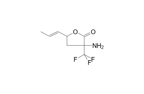 3-AMINO-3-TRIFLUOROMETHYL-5-PROP-1-ENYLTETRAHYDROFURAN-2-ONE (ISOMERMIXTURE)