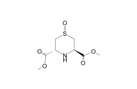 (3R,5R)-3,5-Bis(methoxycarbonyl)-1,4-thiazane-1-oxide