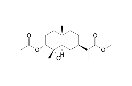 METHYL-3-ALPHA-ACETOXY-4-ALPHA-HYDROXYEUDESM-11(13)-EN-12-OATE