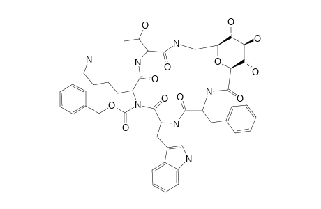 CYCLO-(-SAA2-PHE-D-TRP-LYS(CBZ)-THR-)