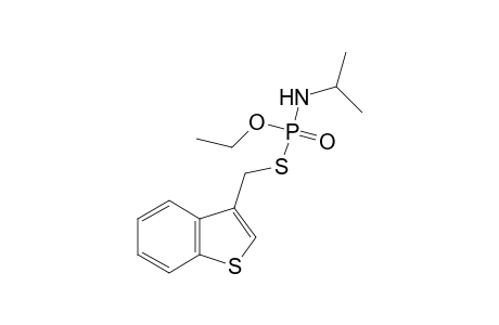 isopropylphosphoramidothioic acid, S-[(benzo[b]thien-3-yl)methyl], O-ethyl ester