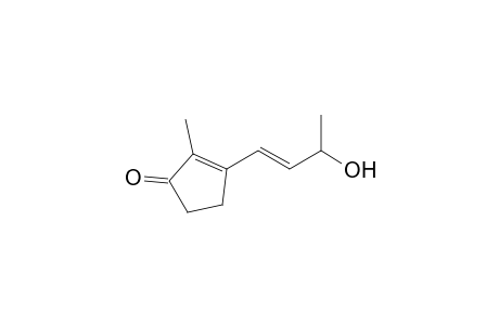 2-Methyl-3-[(E)-3-oxidanylbut-1-enyl]cyclopent-2-en-1-one