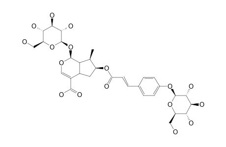 7-O-(4''-O-GLUCOSYL)-PARA-COUMAROYL-LOGANIC-ACID