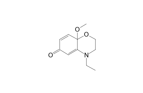 4-ETHYL-8A-METHOXY-3,4-DIHYDRO-2H-1,4-BENZOXAZIN-6(8AH)-ONE