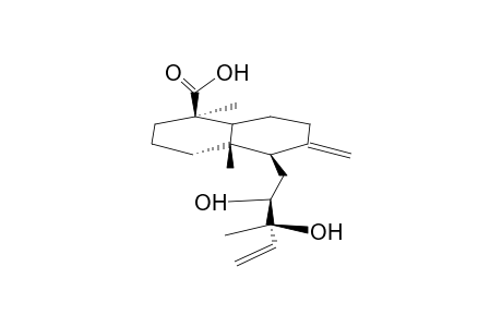 12R,13S-DIHYDROXYLABDA-8(17),14-DIEN-19-OIC ACID