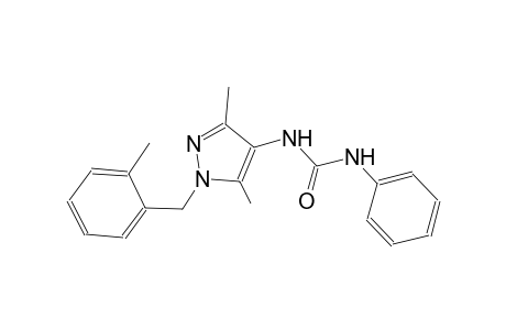 N-[3,5-dimethyl-1-(2-methylbenzyl)-1H-pyrazol-4-yl]-N'-phenylurea