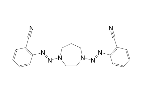 1,4-DI-[2-(ORTHO-CYANOPHENYL)-1-DIAZENYL]-1,4-DIAZEPANE