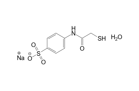 2-MERCAPTO-4'-SULFOACETANILIDE, SODIUM SALT, HYDRATE