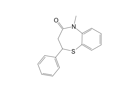 5-Methyl-2-phenyl-2,3,4,5-tetrahydro-1,5-benzothiazepin-4-on