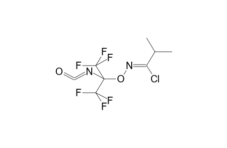 ALPHA-(O-ISOPROPYLCHLOROFORMIMINO)HEXAFLUOROISOPROPYLISOCYANATE