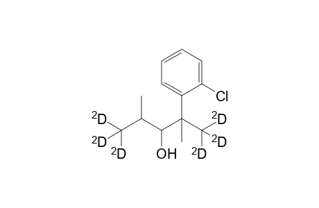 2-(2'-Chlorophenyl)-2,4-(perdeuteriodimethyl)pentan-3-ol