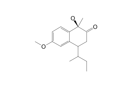 4-(2-BUTYL)-1-HYDROXY-6-METHOXY-1-METHYL-3,4-DIHYDRO-1H-NAPHTHALENE-2-ONE