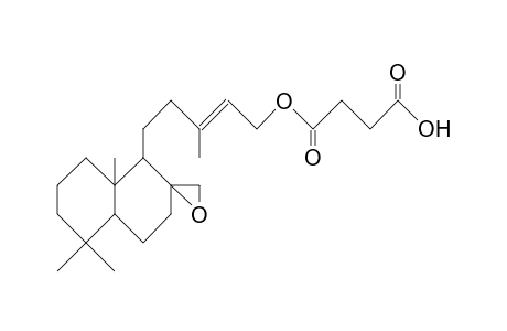 8,17-Dihydro-8b-17-epoxy-ent-labda-8(17),13-dien-15-ol-succinic acid-ester