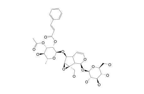 SCORODIOSIDE;6-O-(3''-O-ACETYL-2''-O-TRANS-CINNAMOYL)-ALPHA-L-RHAMNOPYRANOSYL-CATALPOL