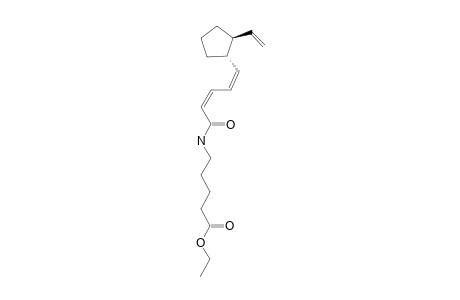 ETHYL-5-[[(2Z,4Z)-5-[(1S,2S)-2-VINYLCYCLOPENTYL]-PENTA-2,4-DIENOYL]-AMINO]-PENTANOATE