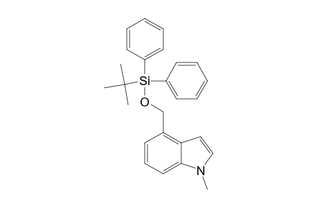 4-(TERT.-BUTYLDIPHENYLSILYLOXY)-1-METHYLINDOLE