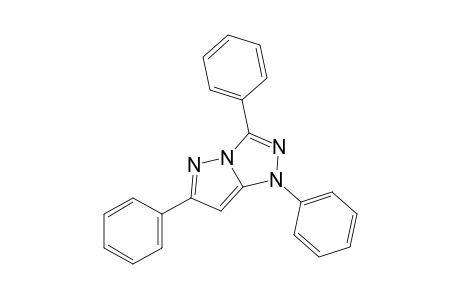 1,3,6-triphenyl-1H-pyrazolo[5,1-c]-s-triazole