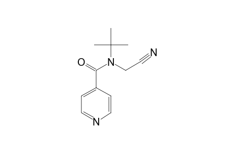 N-TERT.-BUTYL-N-(CYANOMETHYL)-ISONICOTINAMIDE