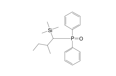 (1S*,2R*)-1-DIPHENYLPHOSPHINOYL-2-METHYL-1-TRIMETHYLSILYLBUTANE