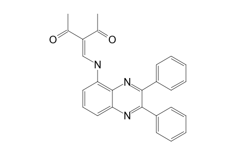 3-[(2,3-DIPHENYLQUINOXALIN-5-YLAMINO)-METHYLENE]-PENTANE-2,4-DIONE