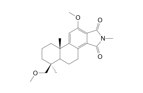 38;[5AR-(5A-ALPHA,6-BETA,9A-BETA)]-11-METHOXY-6-METHOXYMETHYL-2,6,9A-TRIMETHYL-4,5,5A,6,7,8,9,9A-OCTAHYDROPHENANTHRO-[1,2-C]-DIHYDROPYRROLE-1,3-DIONE