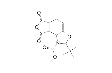 2-t-Butyl-6,8-dioxo-5,5a,6,8,8a,8b-hexahydro-3,7-dioxa-1-aza-as-indacene-1-carboxylic acid, methyl ester