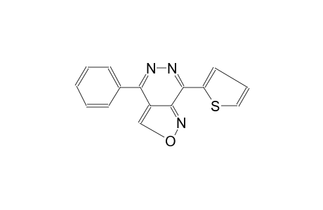 Isoxazolo[3,4-d]pyridazine, 4-phenyl-7-(2-thienyl)-