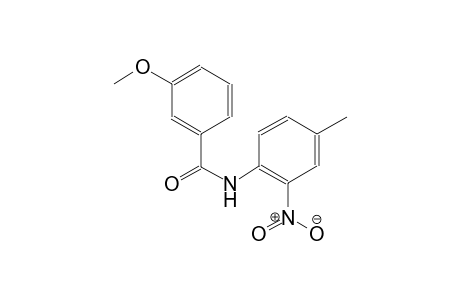 3-methoxy-N-(4-methyl-2-nitrophenyl)benzamide