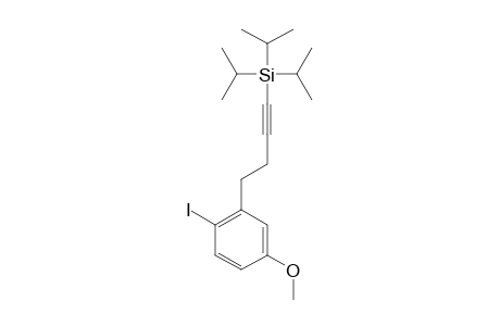 4-IODO-3-[4-(TRIISOPROPYLSILYL)-3-BUTYNYL]-PHENYL-METHYLETHER