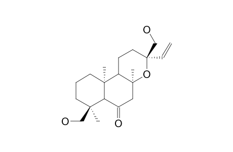 ENT-16,18-DIHYDROXY-6-OXO-13-EPI-MANOYL-OXIDE