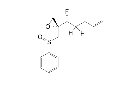 (1'R,2S)-2-[[(4-METHYLPHENYL)-SULFINYL]-METHYL]-2-(1'-FLUORO)-PENT-3'-ENYLOXIRANE